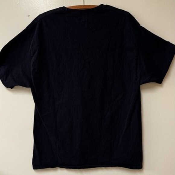 Champion Michigan Wolverines Mens Large T-Shirt Tee Shirt Blue Ann Arbor - Picture 5 of 5